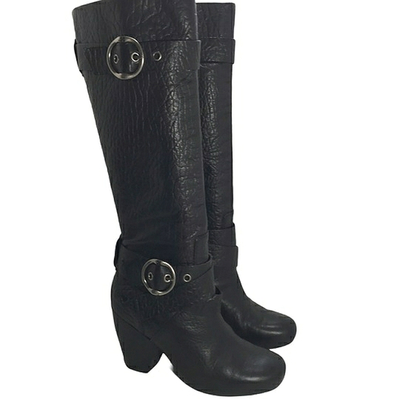 Lucky Brand black leather boots - Picture 1 of 6